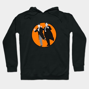 Laurel and Hardy - Orange Hoodie